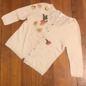 Rebecca Taylor cashmere/silk blend cardigan